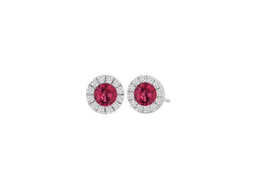 Colored Stone Earring