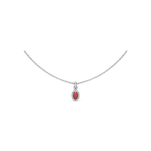 Colored Stone Pendant