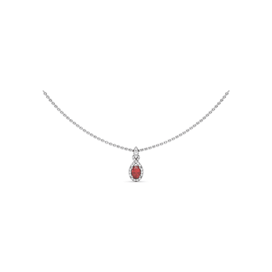 Colored Stone Pendant