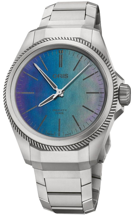 Oris ProPilot X Calibre 400 Laser Automatic Watch 01 400 7778 7150-07 7 20 01TLC
