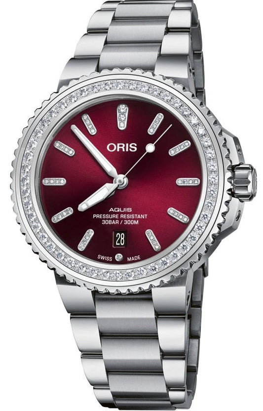 Oris Aquis Date Diamonds Automatic Watch 01 733 7766 4998-07 8 22 05PEB