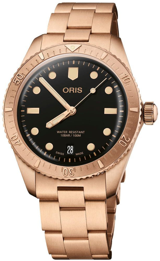 Oris Divers Sixty‑Five Date Automatic Watch 01 733 7771 3154-07 8 19 15