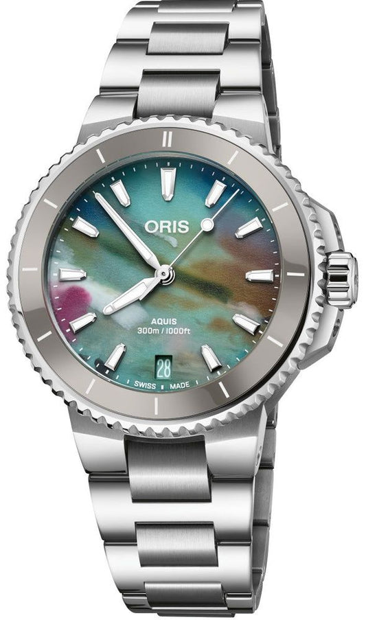 Oris Aquis Date Upcycle Automatic Watch 01 733 7792 4150-07 8 19 05P