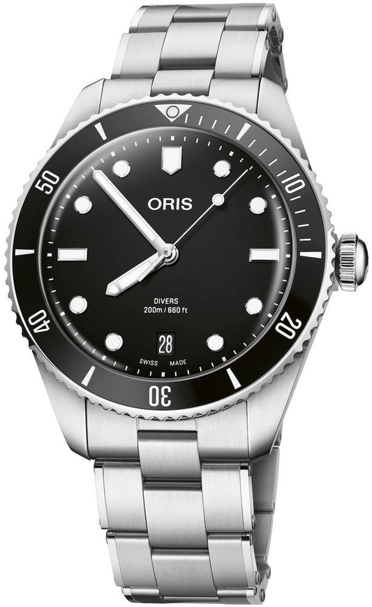 Oris Divers Date Automatic Watch 01 733 7795 4054-Set
