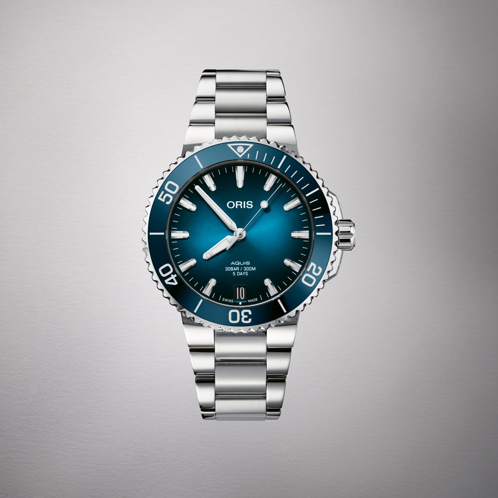 Oris Aquis Date Calibre 400 Automatic Watch 01 400 7769 4135-07 8 22 09PEB
