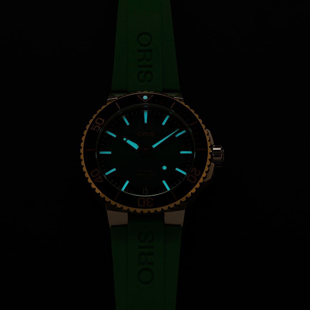 Oris Aquis Date Calibre 400 Automatic Watch 01 400 7769 6357-07 4 22 77FC