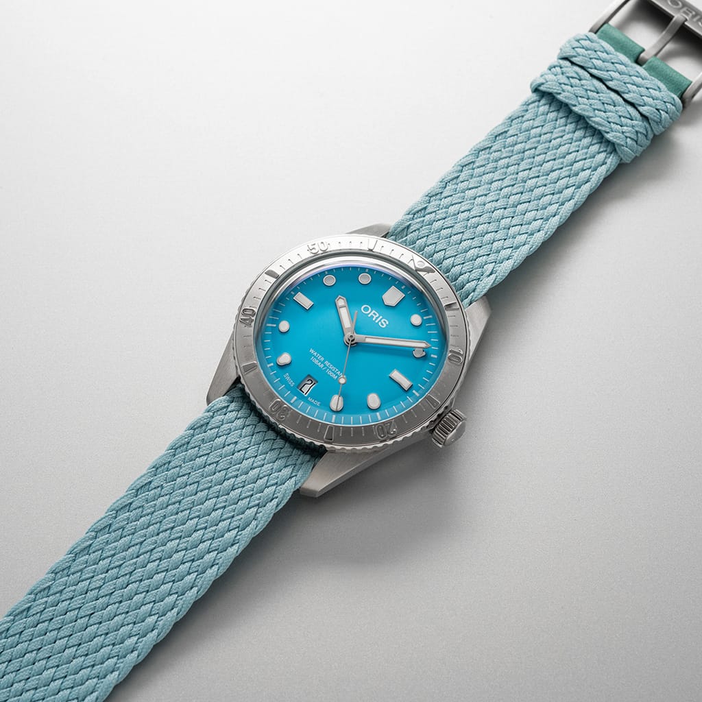 Oris Divers Sixty‑Five 'Cotton Candy' Automatic Watch 01 733 7771 4055-07 3 19 02S