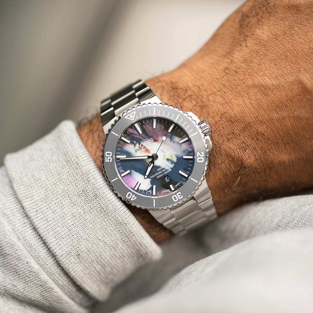 Oris Aquis Date Upcycle Automatic Watch 01 733 7789 4150-07 8 23 04PEB
