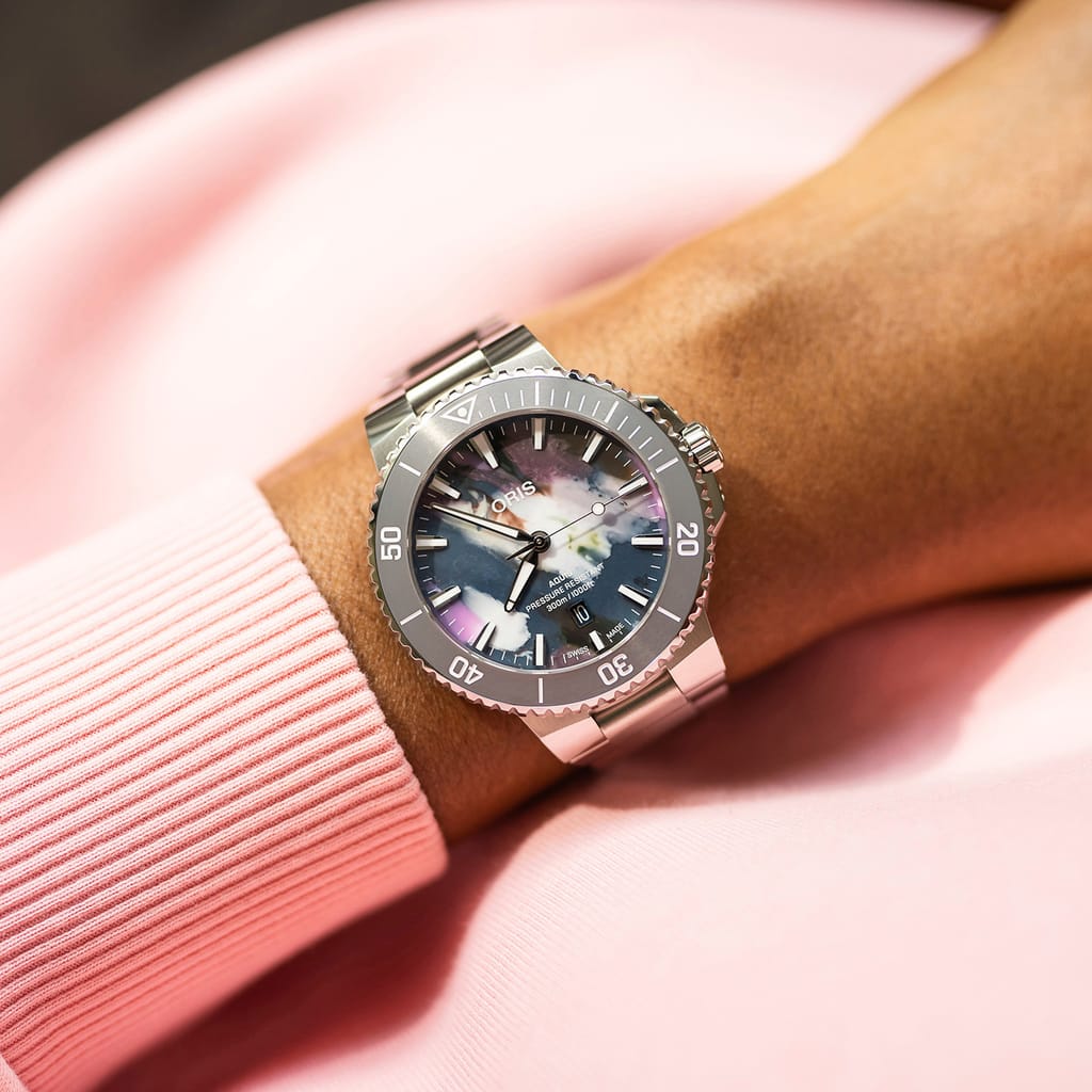 Oris Aquis Date Upcycle Automatic Watch 01 733 7789 4150-07 8 23 04PEB