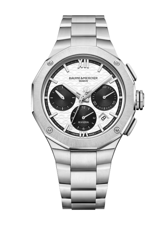 Baume & Mercier Riviera Automatic watch, Chronograph - 41 mm 10827