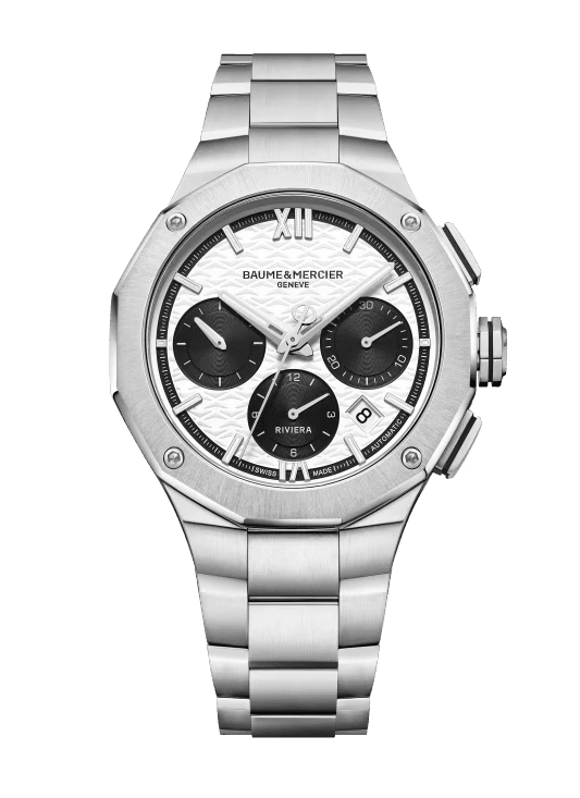 Baume & Mercier Riviera Automatic watch, Chronograph - 41 mm 10827