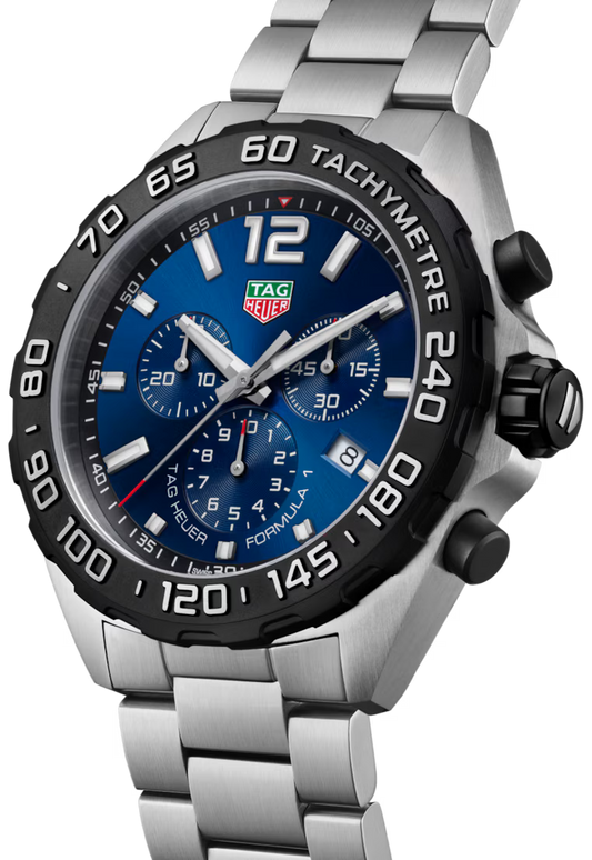 TAG Heuer Men's Formula 1 Quartz, 43 mm, Steel CAZ101AV.BA0842