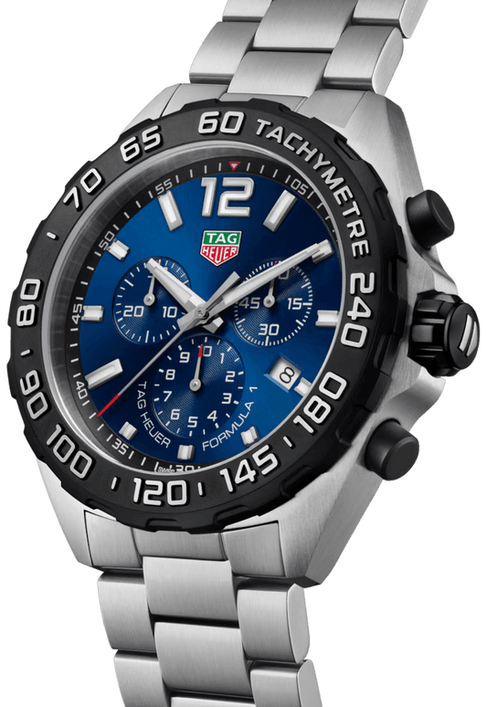 TAG Heuer Men's Formula 1 Quartz, 43 mm, Steel CAZ101AV.BA0842