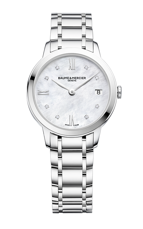 Baume & Mercier Classima Quartz Watch, Date Display, Diamond-Set 10326
