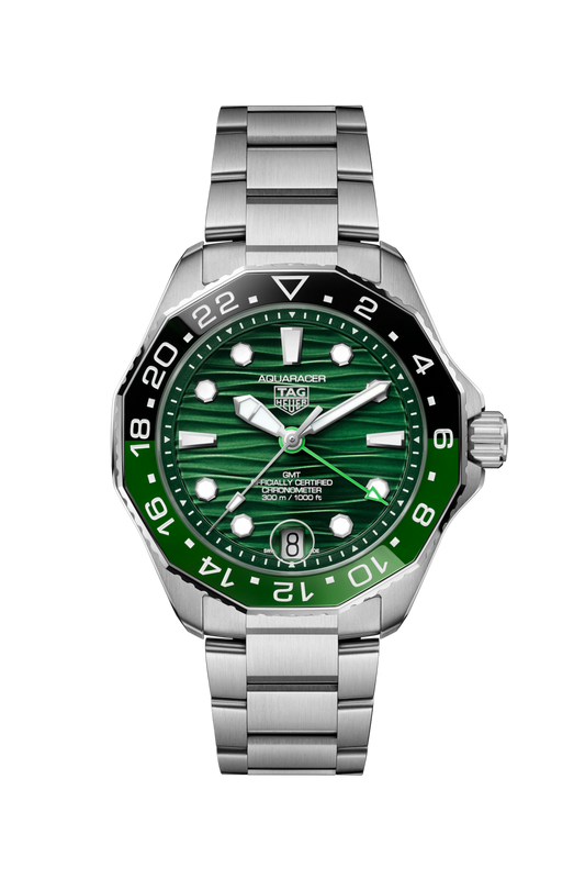 Tag Heuer Aquaracer Professional 300 Gmt Automatic Steel Watch WBP5115.BA0013