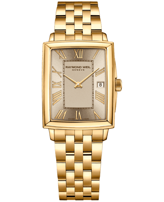 Raymond Weil Toccata Ladies Champagne Dial Quartz Watch, 22.6 x 28.1 mm 5925-P-00100