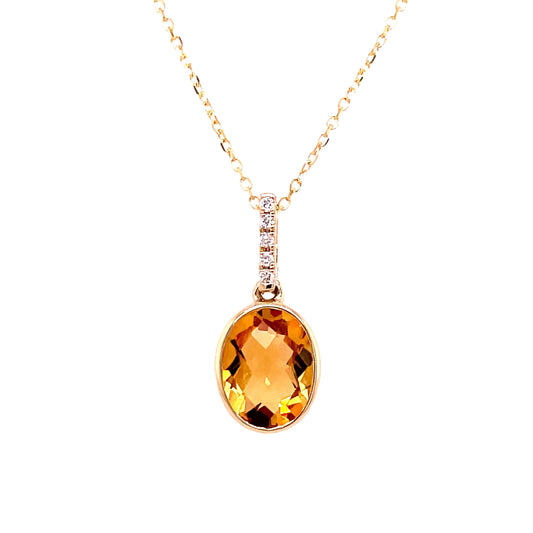 Colored Stone Pendant