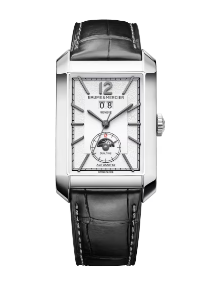 Baume & Mercier Hampton Automatic Watch, Dual Time, Big Date 10523