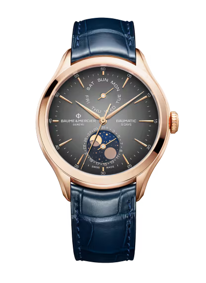 Baume & Mercier Clifton Automatic Watch, Day, Date, Moon Phase 10547