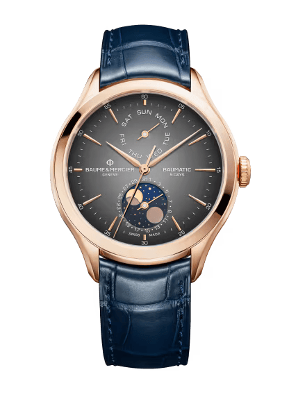 Baume & Mercier Clifton Automatic Watch, Day, Date, Moon Phase 10547