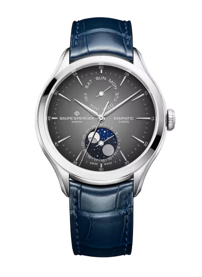 Baume & Mercier Clifton Automatic Watch, Day, Date, Moon Phase 10548