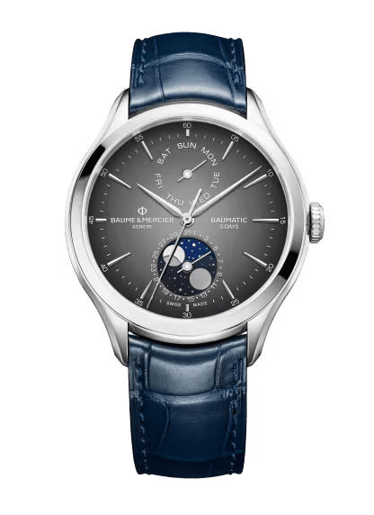 Baume & Mercier Clifton Automatic Watch, Day, Date, Moon Phase 10548