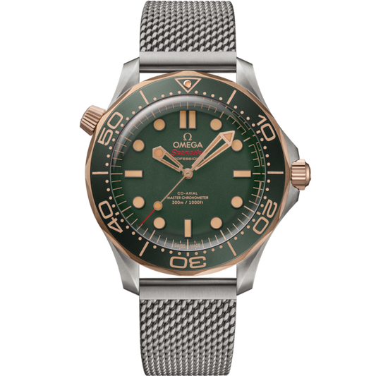 Omega Seamaster Diver 300M 42 mm, titanium ‑ Bronze gold on titanium Self Winding Watch 210.90.42.20.10.001