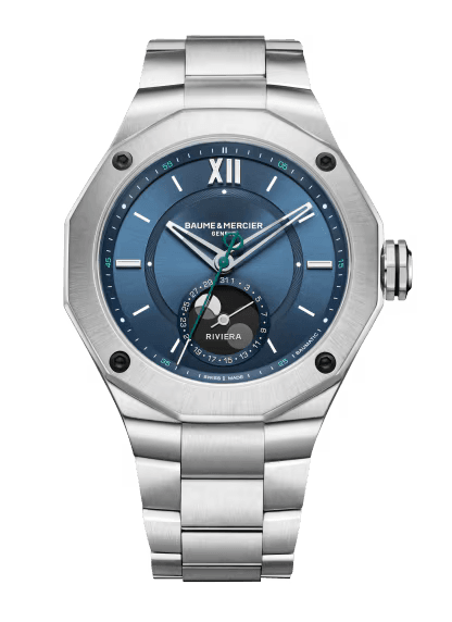 Baume & Mercier Riviera Automatic Watch, Moon Phase, Date 10682
