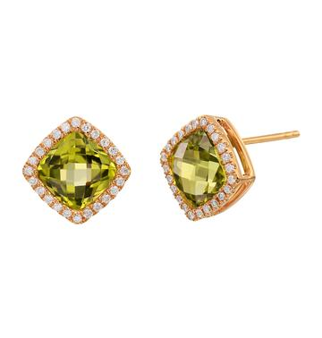 Colored Stone Earring