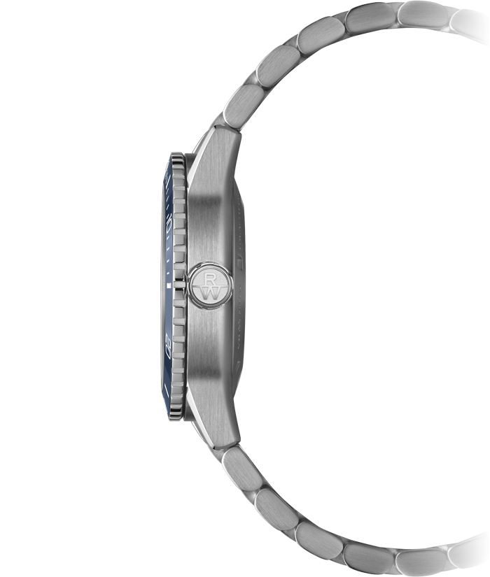 Raymond Weil Freelancer Diver White Dial Bracelet Watch, 36mm 2755-ST3-30001
