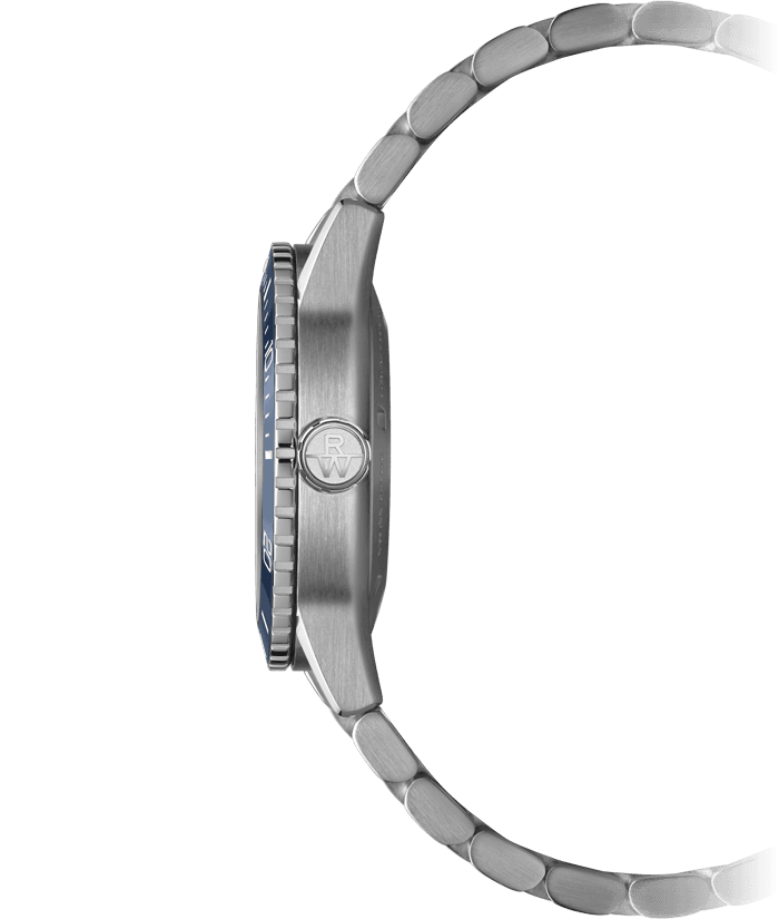 Raymond Weil Freelancer Diver White Dial Bracelet Watch, 36mm 2755-ST3-30001