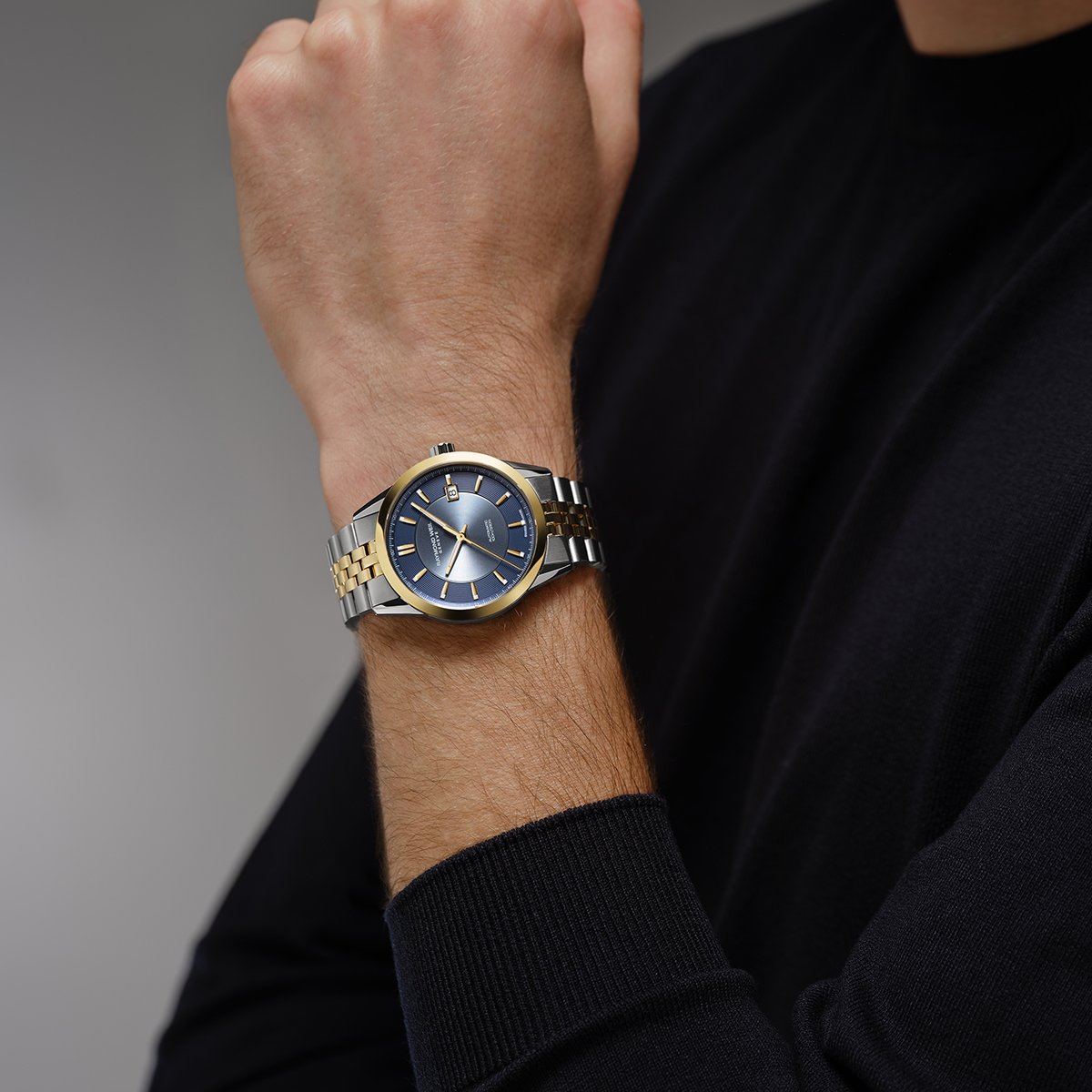 Raymond Weil Freelancer Automatic Blue Dial Stainless Steel Two-Tone Bracelet Watch, 38mm 2771-STP-50051