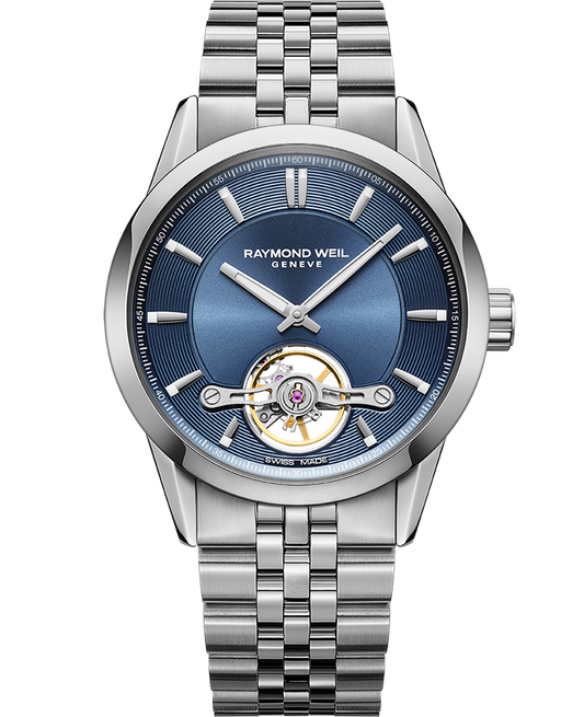 Raymond Weil Freelancer Men's Automatic Blue Dial Bracelet Watch, 42.5mm 2781-ST-50051