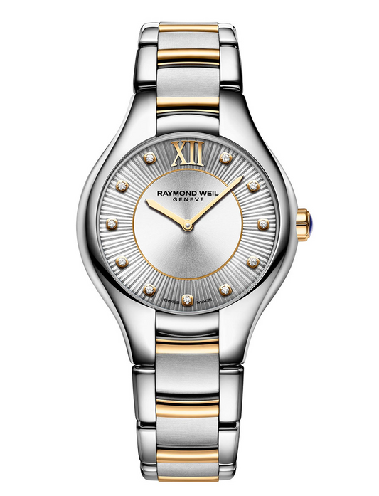 Raymond Weil Noemia Ladies Quartz Two-Tone PVD Watch, 32 mm 132-STP-65181