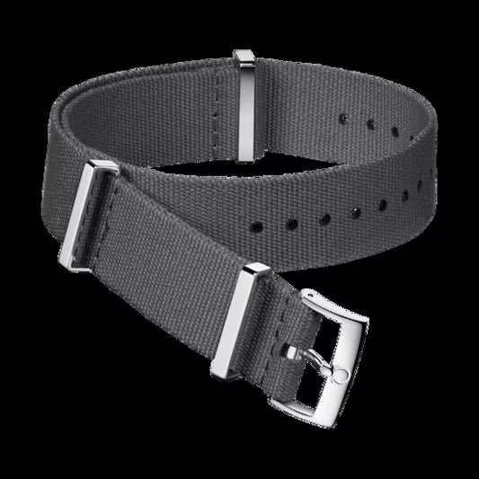 Omega NATO Strap Polyester, grey