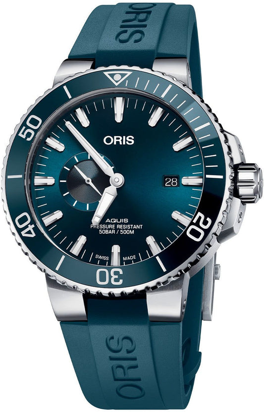 Oris Aquis Small Second, Date Automatic Watch 01 743 7733 4155-07 4 24 69EB