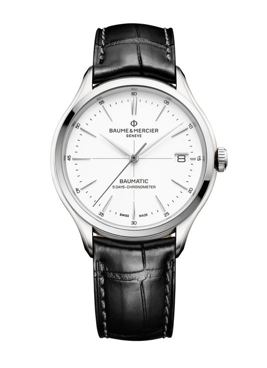 Baume & Mercier Clifton Automatic Watch, Date, COSC Certified 10518