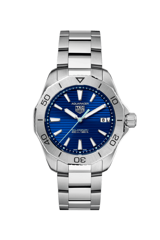 Tag Heuer Aquaracer Professional 200 Solargraph Solar Quartz Steel Watch WBP1113.BA0000