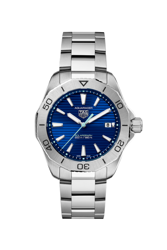 Tag Heuer Aquaracer Professional 200 Solargraph Solar Quartz Steel Watch WBP1113.BA0000
