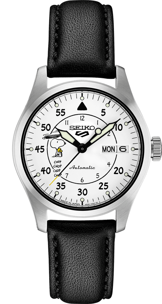 Seiko Seiko 5 Sports Peanuts Collaboration Limited Edition Watch SRPK27