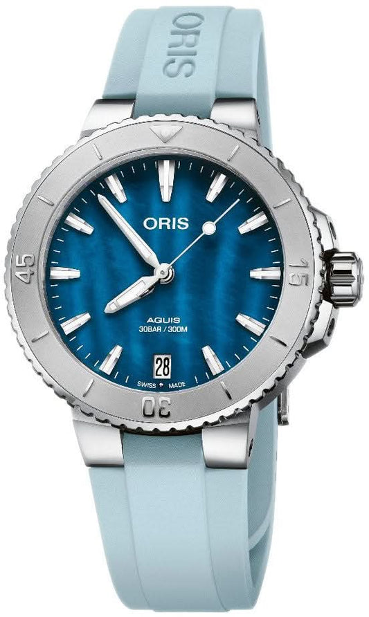 Oris Aquis Date Automatic Watch 01 733 7770 4155-07 4 18 65FC