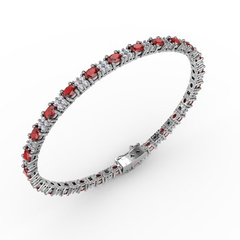 Colored Stone Bracelet