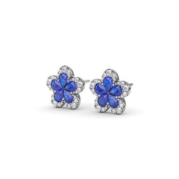 Colored Stone Earring