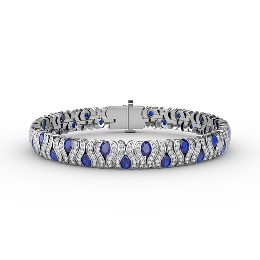 Colored Stone Bracelet