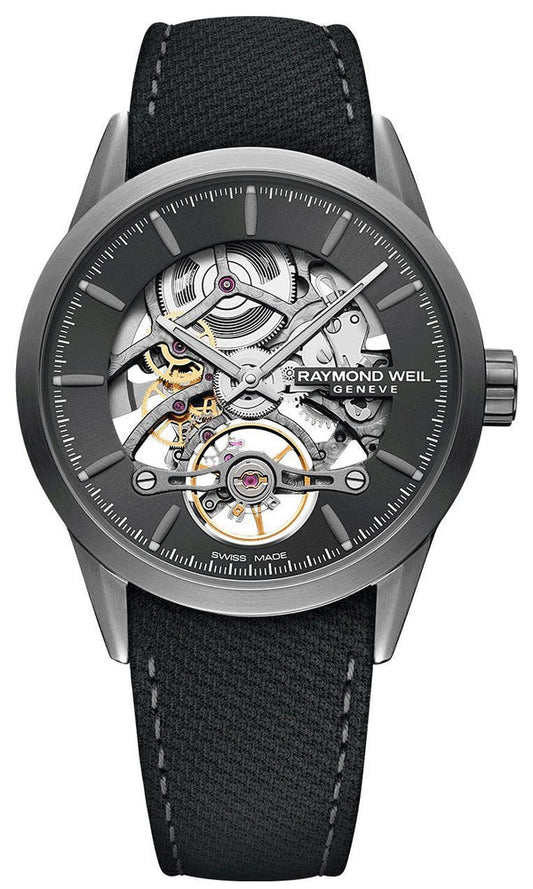 Raymond Weil Freelancer Grey/Leather Ø42 mm 2785-TIC-60001