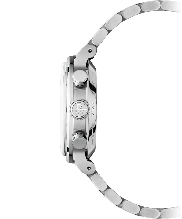 Raymond Weil Millesime Automatic Chronograph Black Dial Bracelet Watch, 39.5 mm 7765-ST-20001