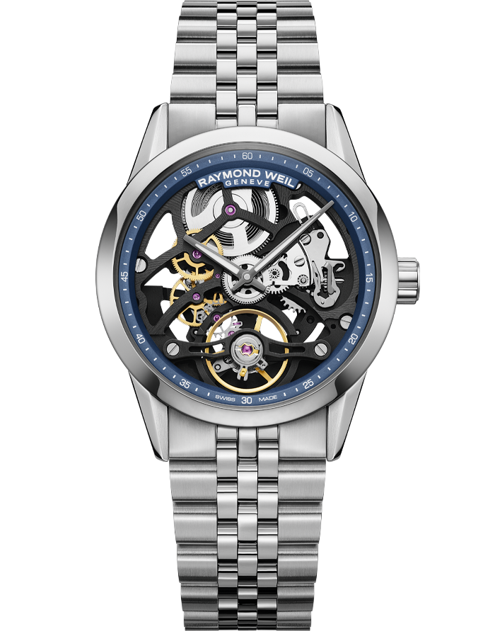 Raymond Weil Freelancer Calibre RW1212 Skeleton Automatic Watch, 38mm 2783-ST-50000