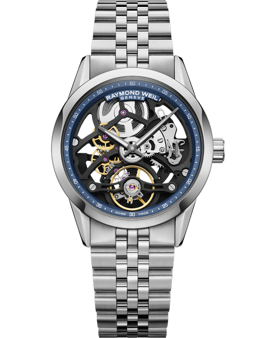 Raymond Weil Freelancer Calibre RW1212 Skeleton Automatic Watch, 38mm 2783-ST-50000