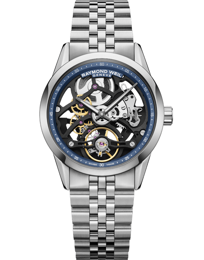 Raymond Weil Freelancer Calibre RW1212 Skeleton Automatic Watch, 38mm 2783-ST-50000
