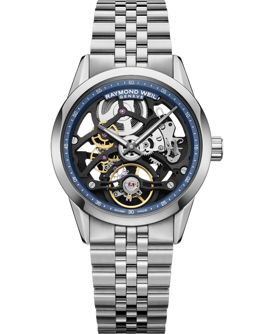 Raymond Weil Freelancer Calibre RW1212 Skeleton Automatic Watch, 38mm 2783-ST-50000